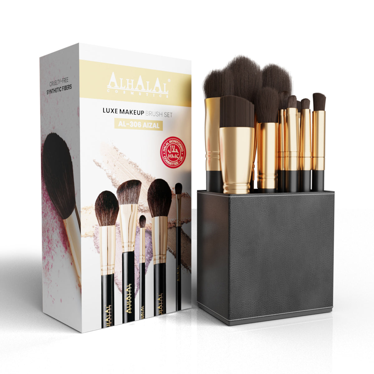 Alhalal AL-306 AIZAL Halal Schminkpinsel-set