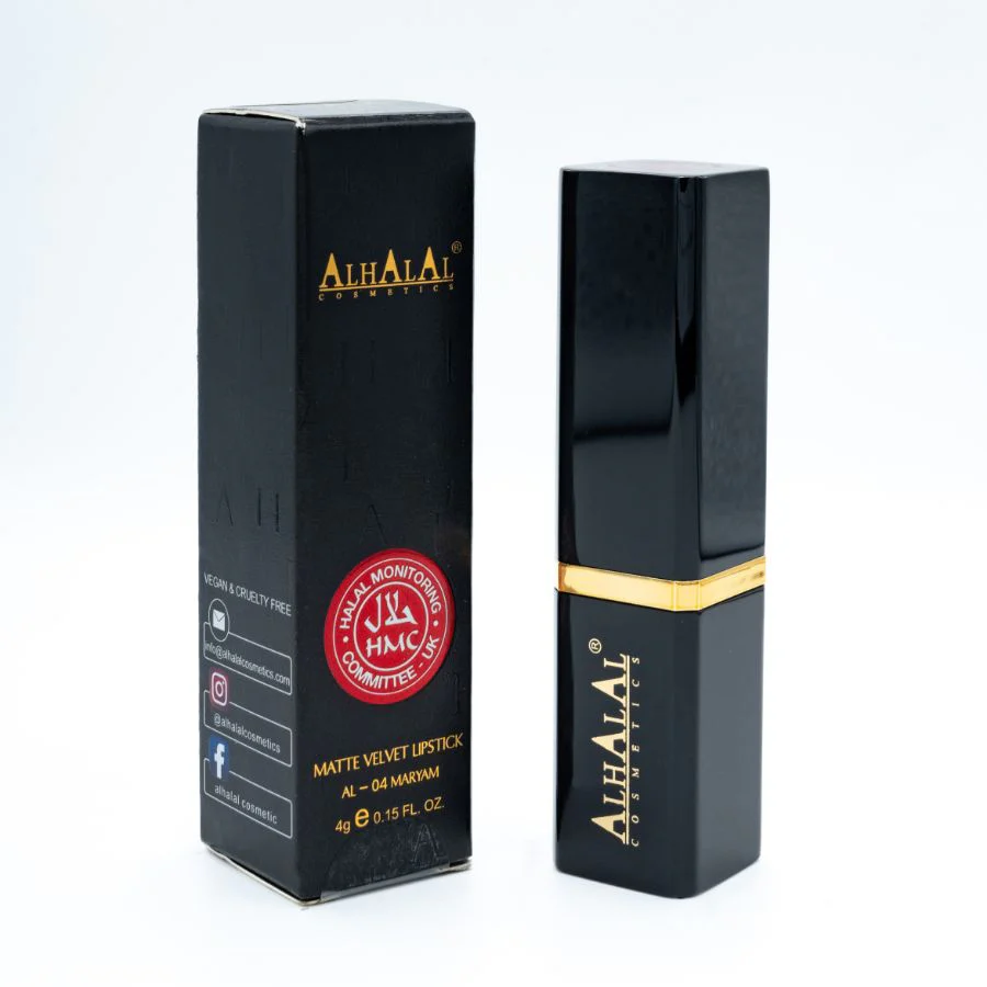 Alhalal AL-04 MARYAM Halal Lippenstift Pink | matt, vegan, alkoholfrei & HMC-zertifiziert