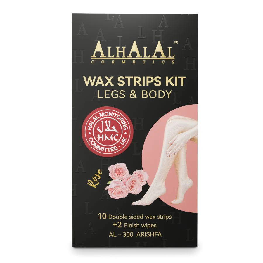 Alhalal AL-300 ARISHFA Kaltwachsstreifen Beine & Körper