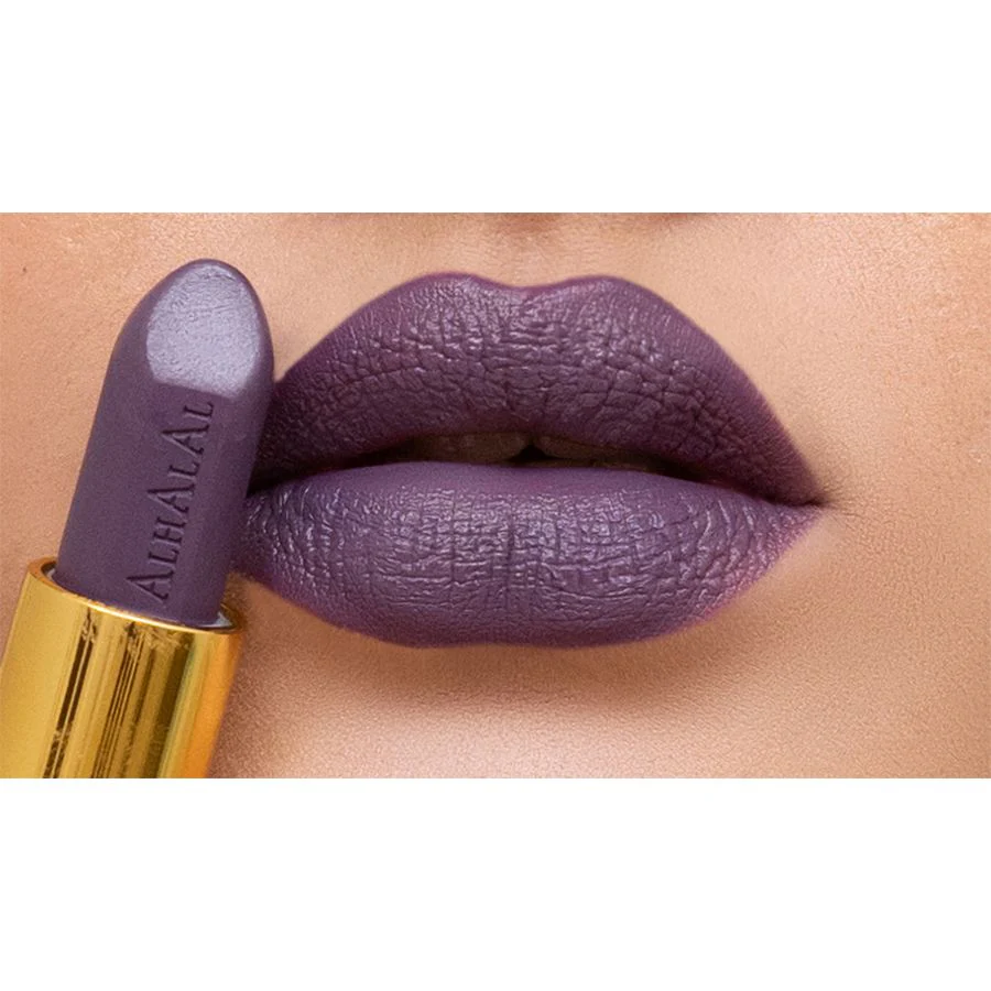 Alhalal AL-27 Halal Matte Lippenstift – Deep Berry Violet | vegan, halal & matt