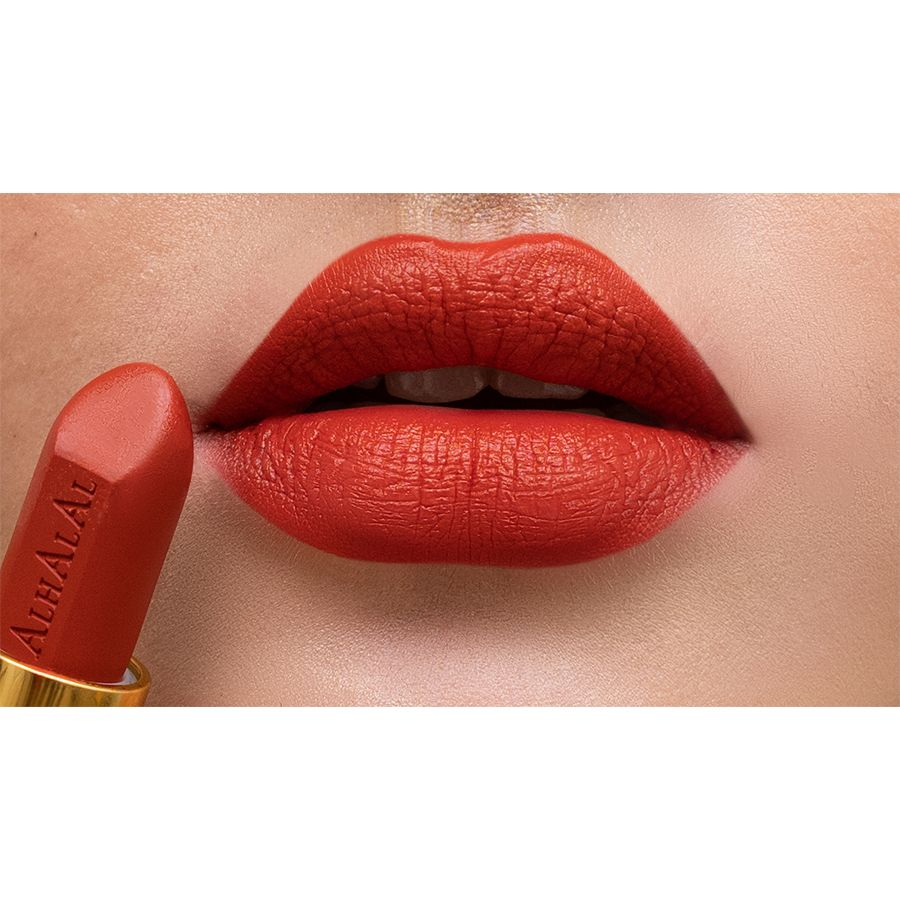 Alhalal AL-17 MEERUB Halal Lippenstift Fire Red | matt, vegan, alkoholfrei & HMC-zertifiziert