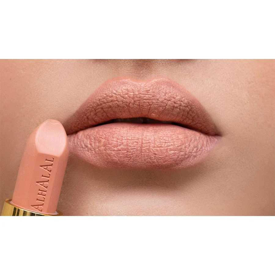 Alhalal AL-23 AMAL Halal Lippenstift Peach Nude | matt, vegan, alkoholfrei & HMC-zertifiziert