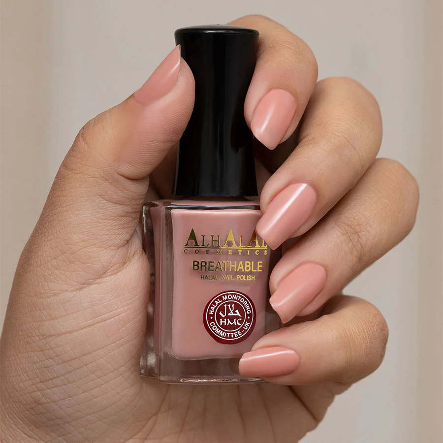 Alhalal AL-151 ARHAM Halal Atmungsaktiver Nagellack Rosa | alkoholfrei & vegan