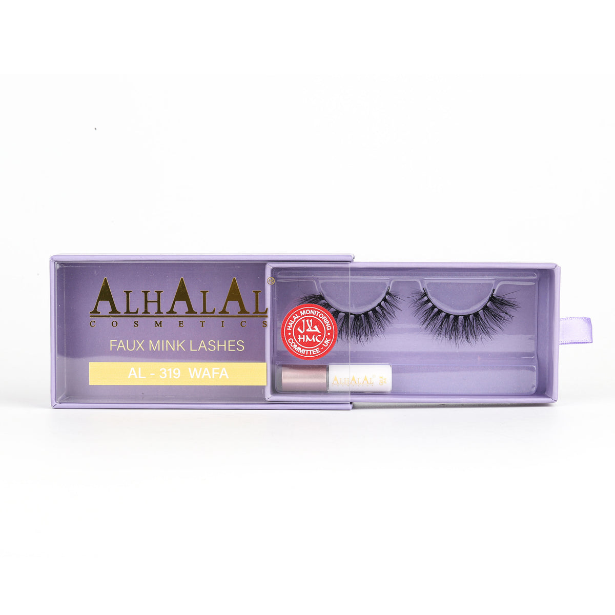 Alhalal AL-319 WAFA (3D641) Halal Faux Mink Wimpern, tierversuchsfrei