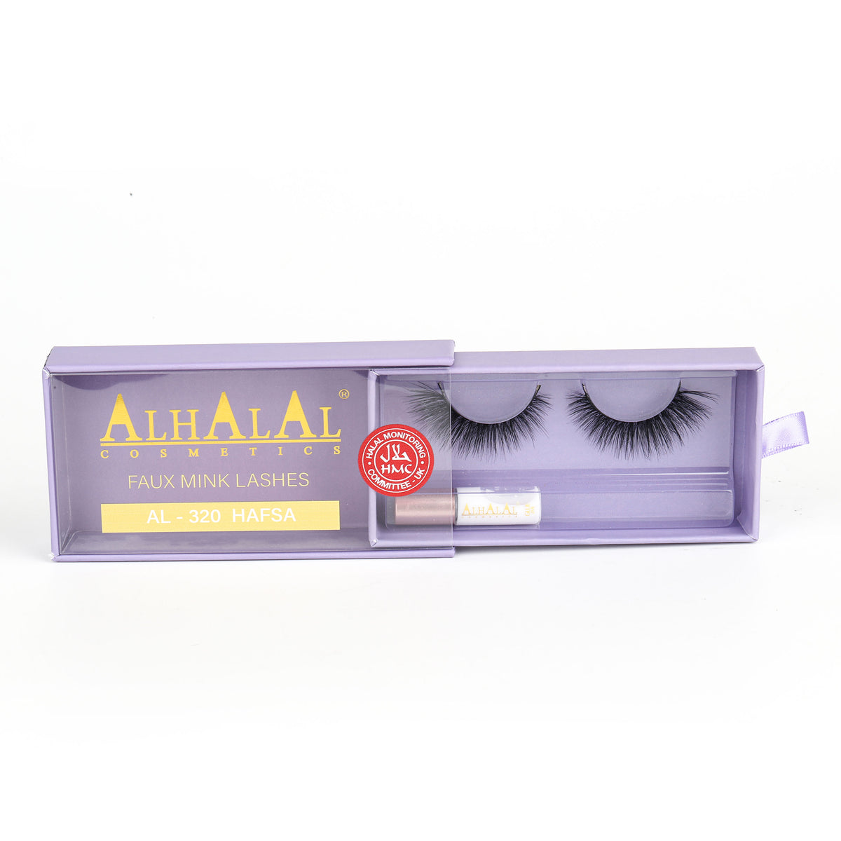 Alhalal AL-320 HAFSA (3D150) Halal Faux Mink Wimpern, tierversuchsfrei