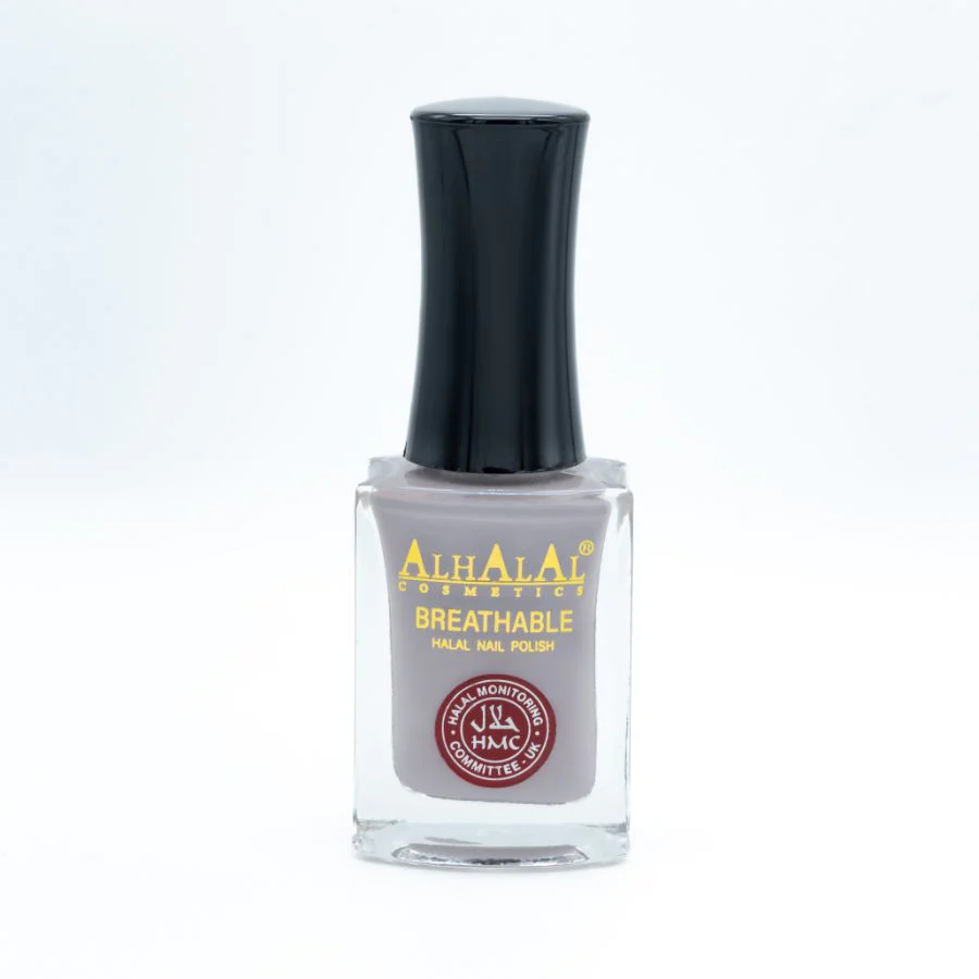 Alhalal AL-155 Jumana Halal Atmungsaktiver Nagellack Silber | alkoholfrei & vegan