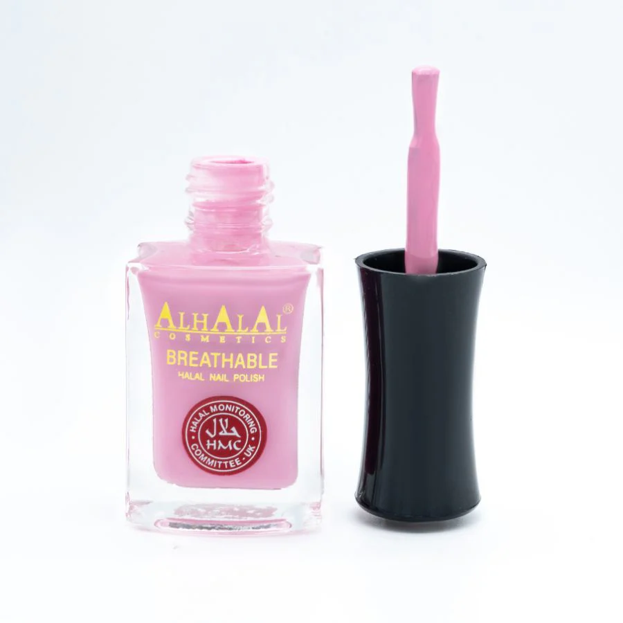 Alhalal AL-159 SHANAYA Halal Atmungsaktiver Nagellack Rosa | alkoholfrei & vegan