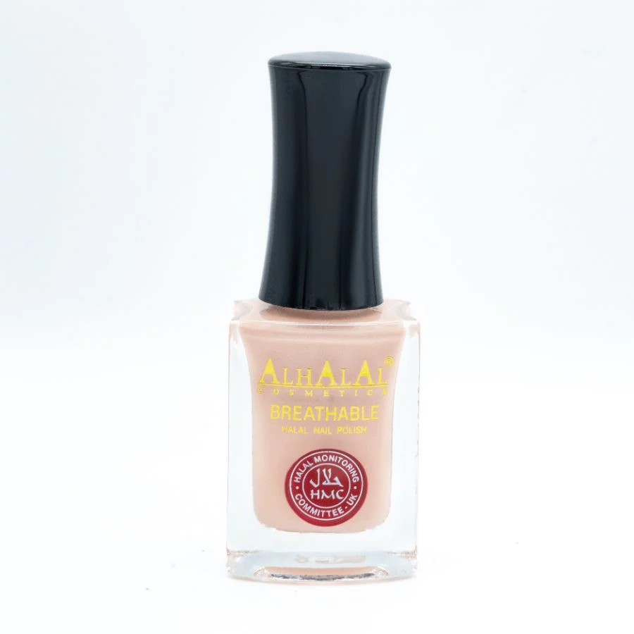 Alhalal AL-167 FARAH Halal Atmungsaktiver Nagellack Nude | alkoholfrei & vegan
