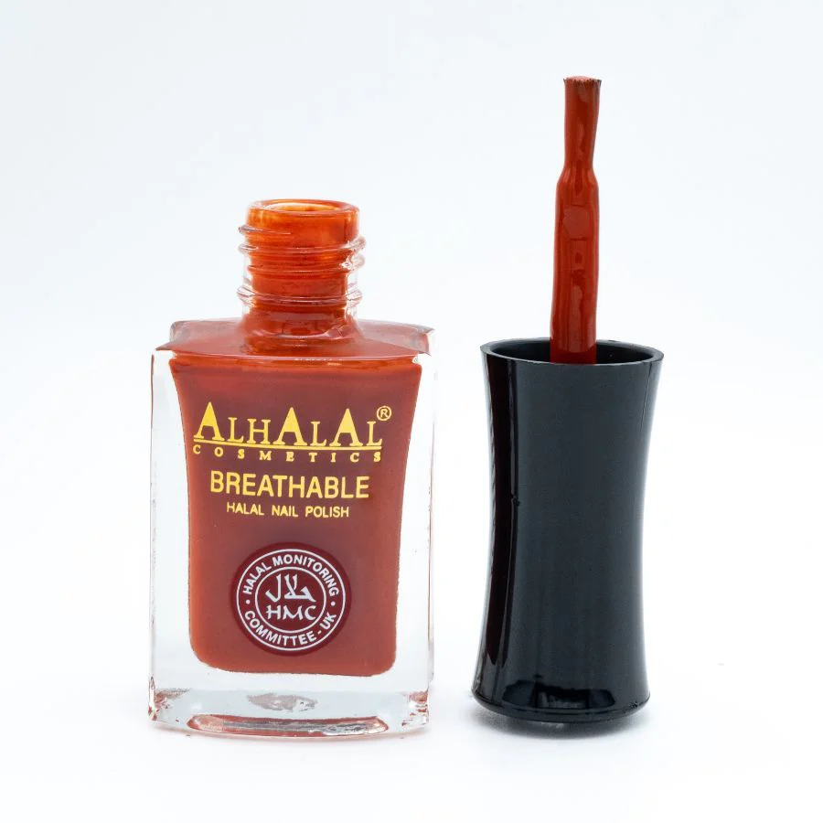 Alhalal AL-168 AYAT Halal Atmungsaktiver Nagellack Rot | alkoholfrei & vegan