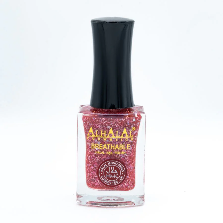 Alhalal AL-171 SOPHIA Halal Atmungsaktiver Nagellack Glitzer alkoholfrei & vegan