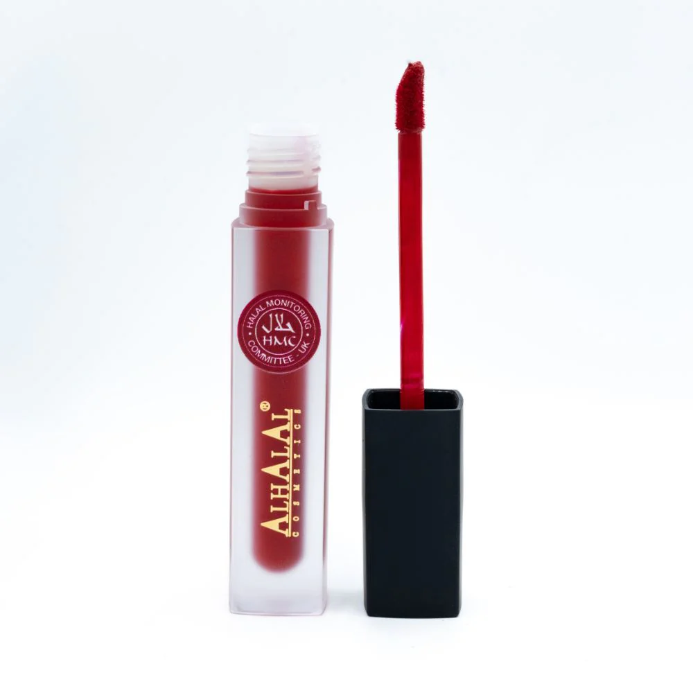Alhalal AL-65 MARIA Lippenstift Rot | flüssig, matt, vegan, alkoholfrei & HMC-zertifiziert