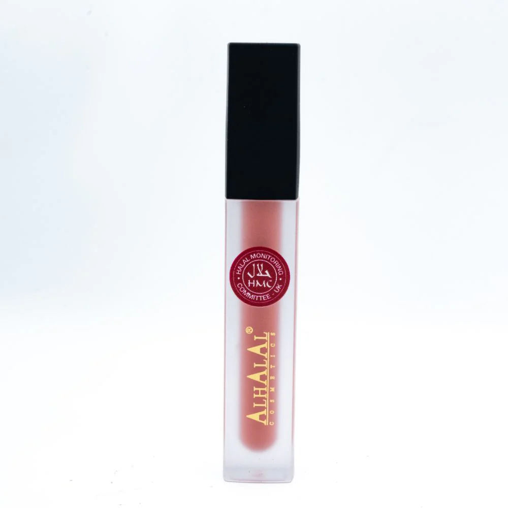 Alhalal AL-69 RAMEEN Lippenstift Peach | flüssig, matt, vegan, alkoholfrei & HMC-zertifiziert