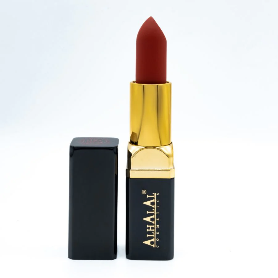 Alhalal AL-17 MEERUB Halal Lippenstift Fire Red | matt, vegan, alkoholfrei & HMC-zertifiziert
