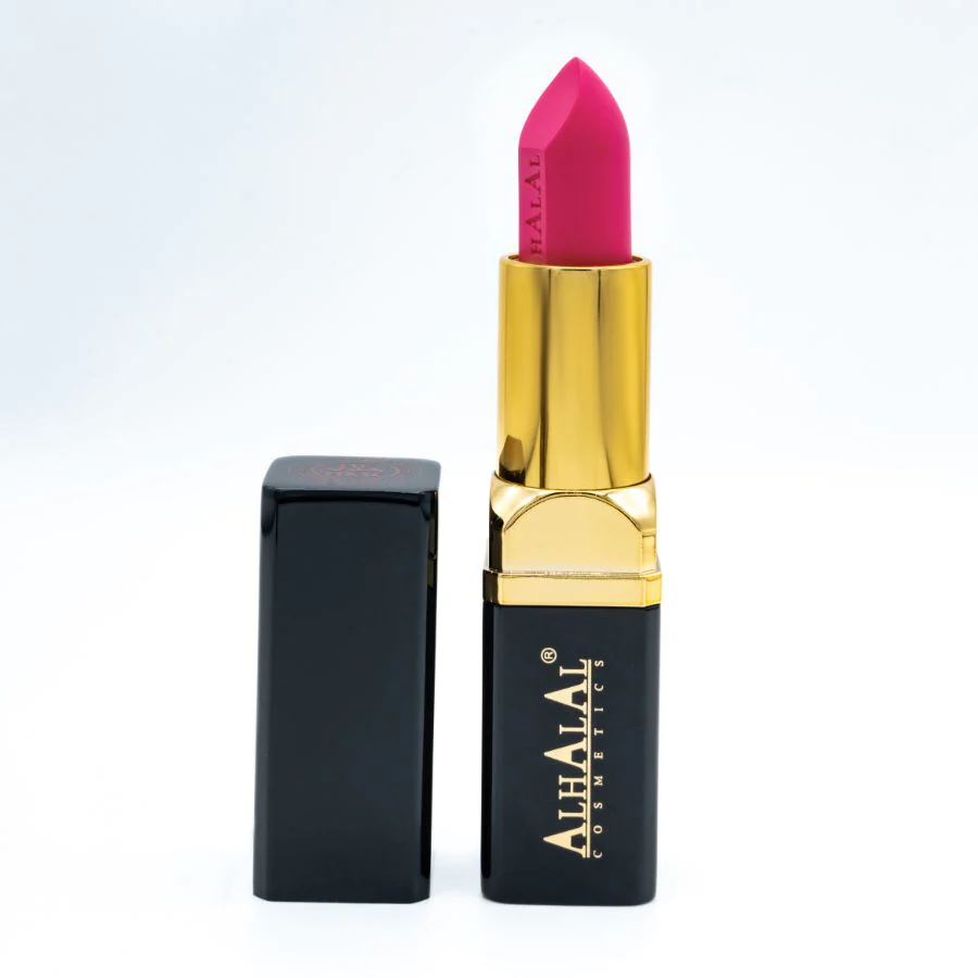Alhalal AL-05 AROOBA Halal Lippenstift Neon-Pink | matt, vegan, alkoholfrei & HMC-zertifiziert