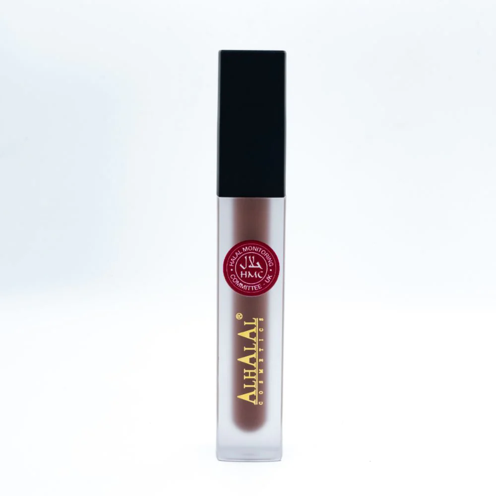Alhalal AL-51 NIMRA Halal Lippenstift Beige | flüssig, matt, vegan, alkoholfrei & HMC-zertifiziert