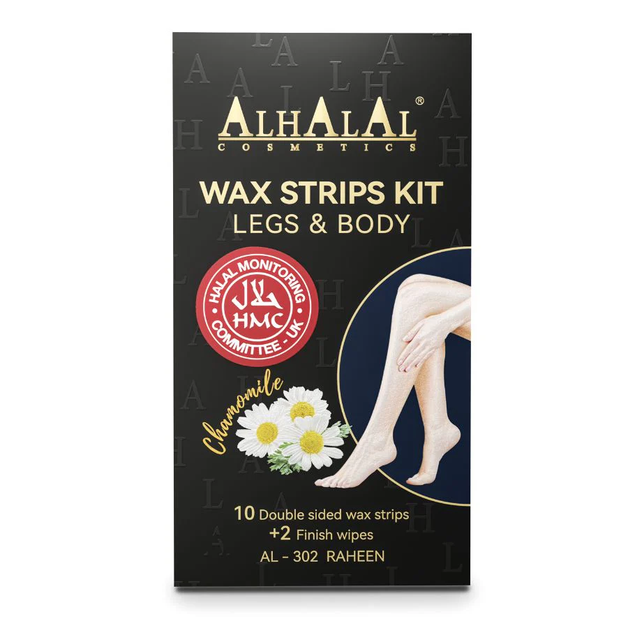 Alhalal AL-302 RAHEEN Kaltwachsstreifen Beine & Körper