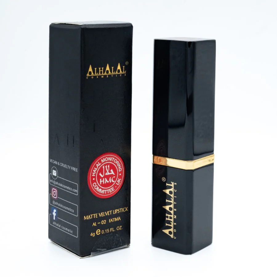 Alhalal AL-02 FATIMA Halal Lippenstift Mauve | matt, vegan, alkoholfrei & HMC-zertifiziert