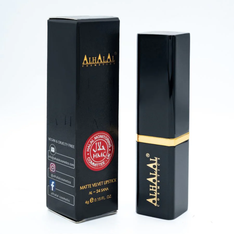 Alhalal AL-24 SANA Halal Lippenstift ROSA | vegan, halal & matt – Baby Beige