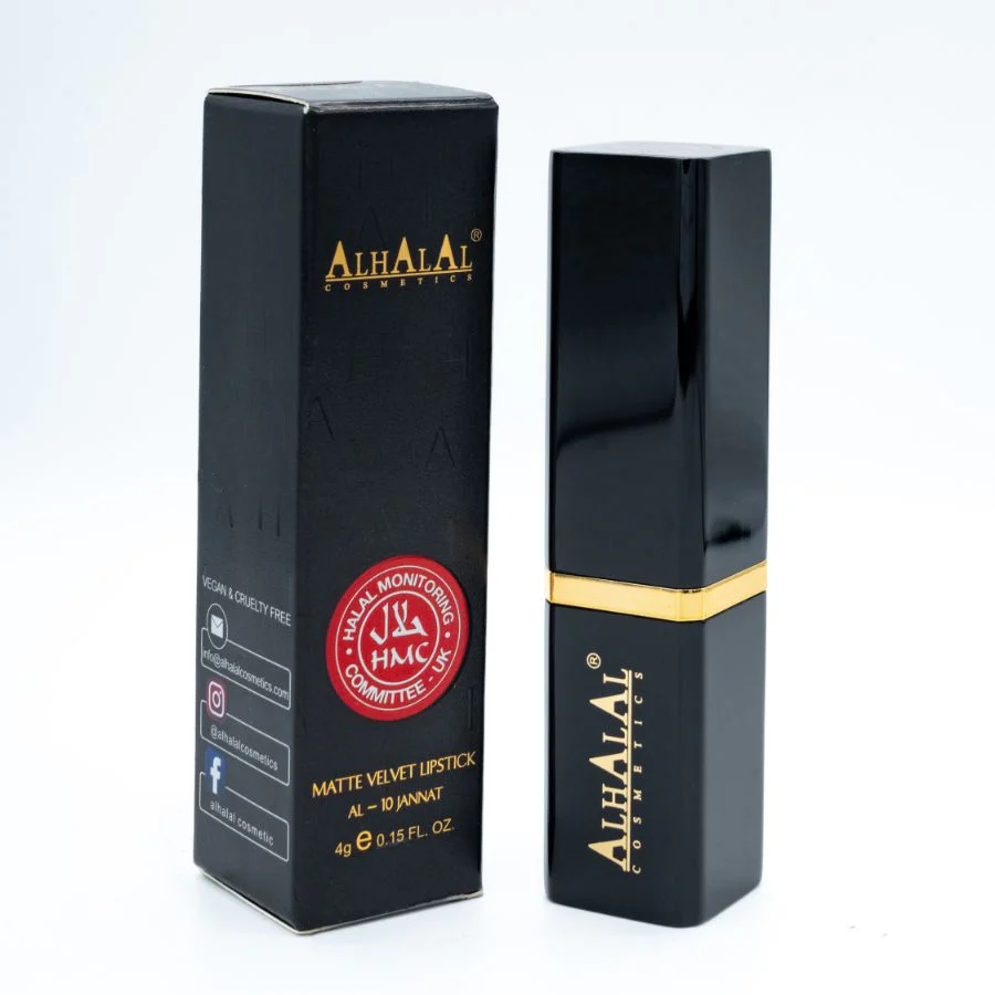 Alhalal AL-10 JANNAT Halal Lippenstift Lila | matt, vegan, alkoholfrei & HMC-zertifiziert