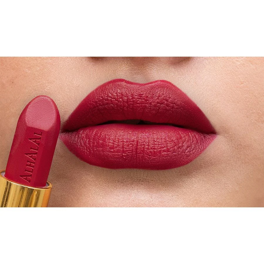 Alhalal AL-29 Rida Lippenstift – Ruby Red Boom | Halal & vegan