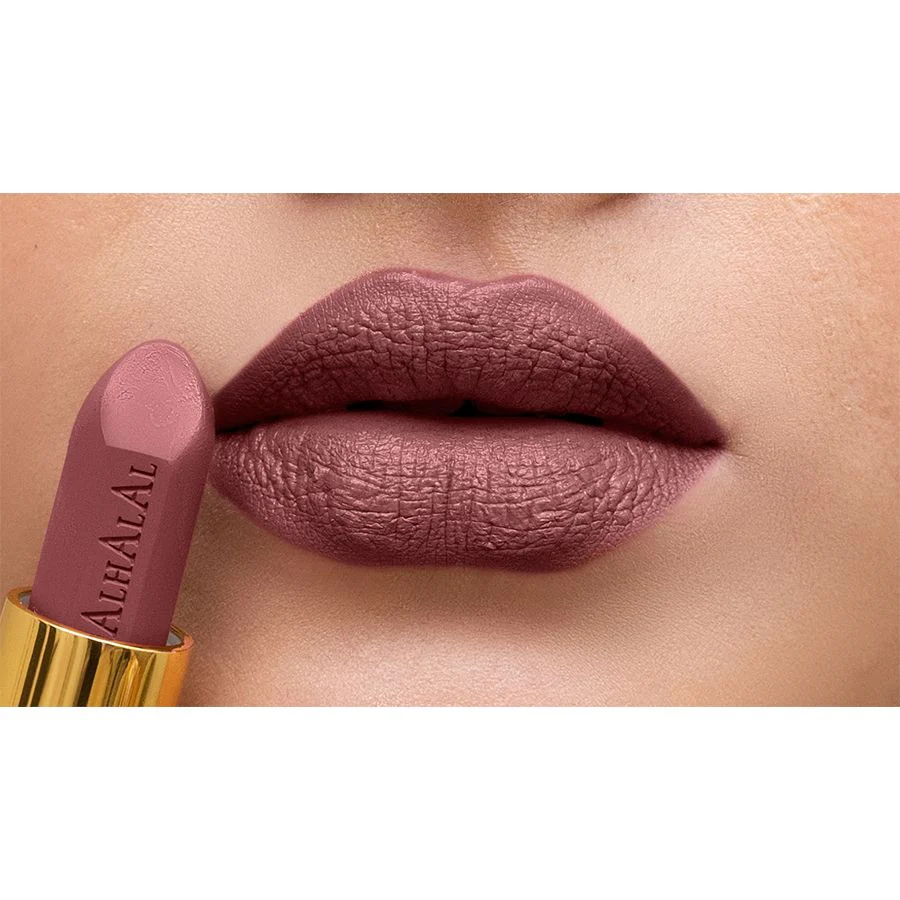 Alhalal AL-28 ESHAL HALAL Lippenstift Terracotta Brown | matt, vegan, alkoholfrei & HMC-zertifiziert