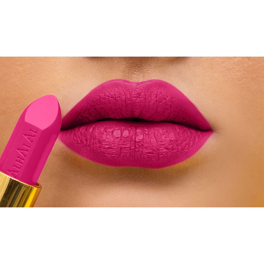 Alhalal AL-03 AYESHA Halal Lippenstift Kirschrot | matt, vegan, alkoholfrei & HMC-zertifiziert