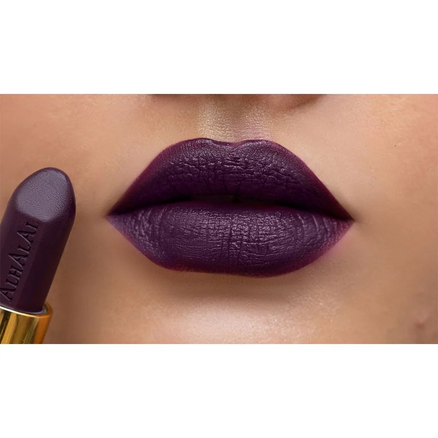 Alhalal AL-14 SAFINA Halal Lippenstift Aubergine | matt, vegan, alkoholfrei & HMC-zertifiziert