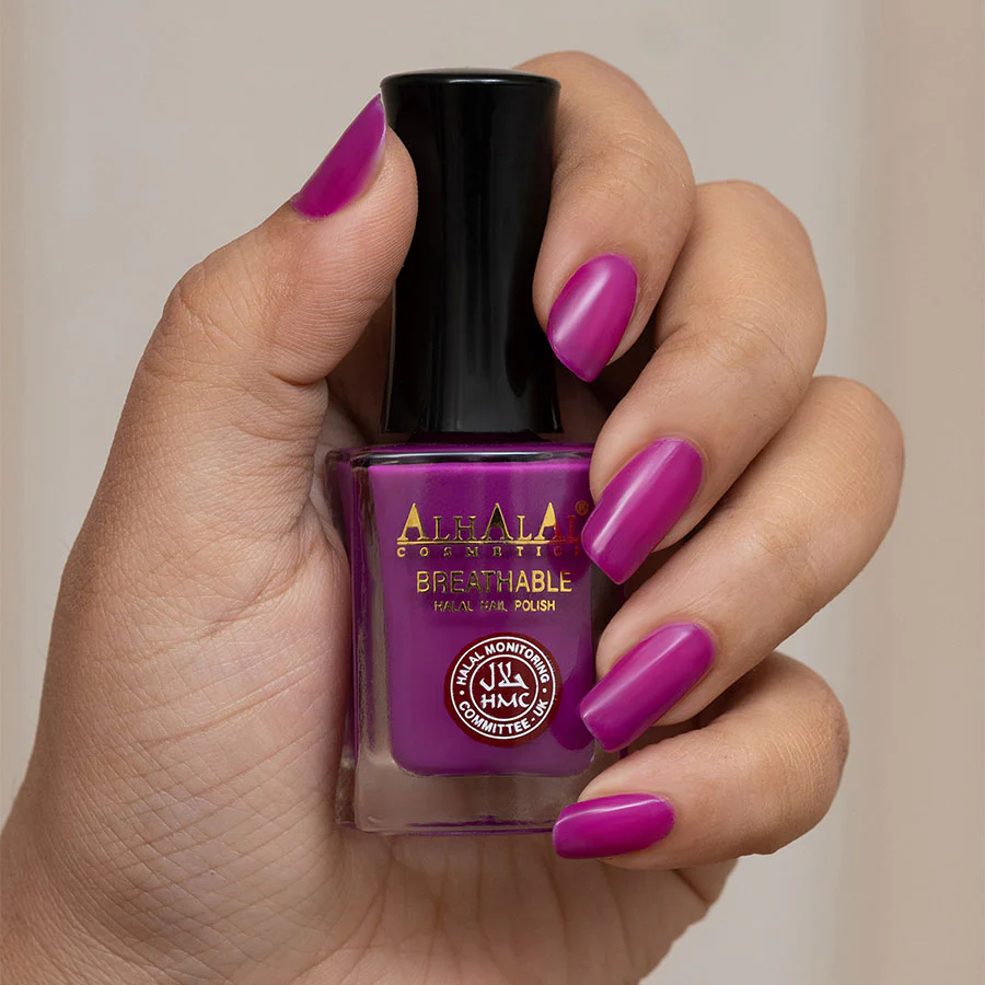 Alhalal AL-150 MANNAT Halal Atmungsaktiver Nagellack Rosa | alkoholfrei & vegan