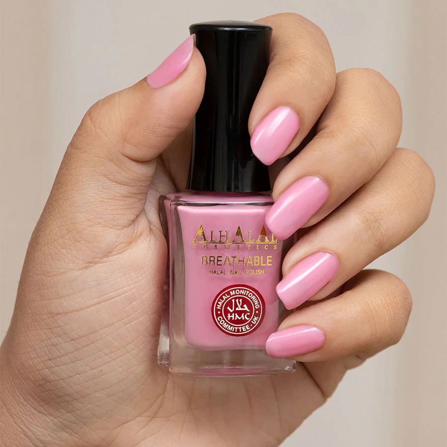 Alhalal AL-159 SHANAYA Halal Atmungsaktiver Nagellack Rosa | alkoholfrei & vegan