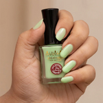 Alhalal AL-166 FAJAR Halal Atmungsaktiver Nagellack Grün | alkoholfrei & vegan