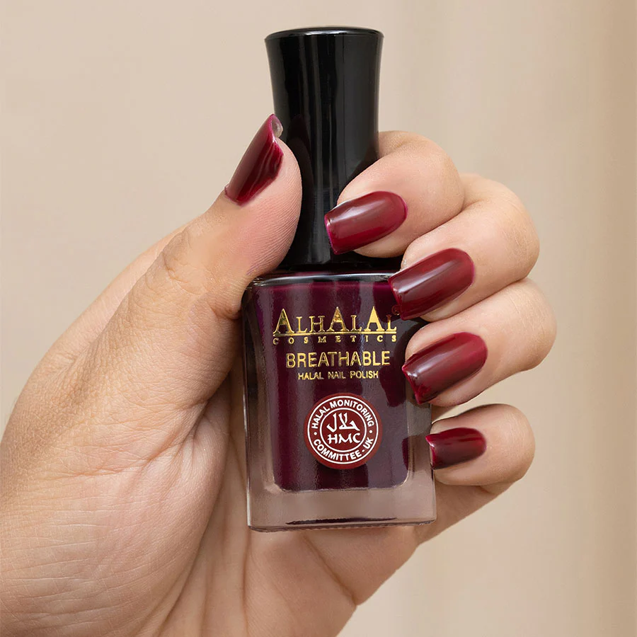Alhalal AL-174 SABA Halal Atmungsaktiver Nagellack Koralle | alkoholfrei & vegan