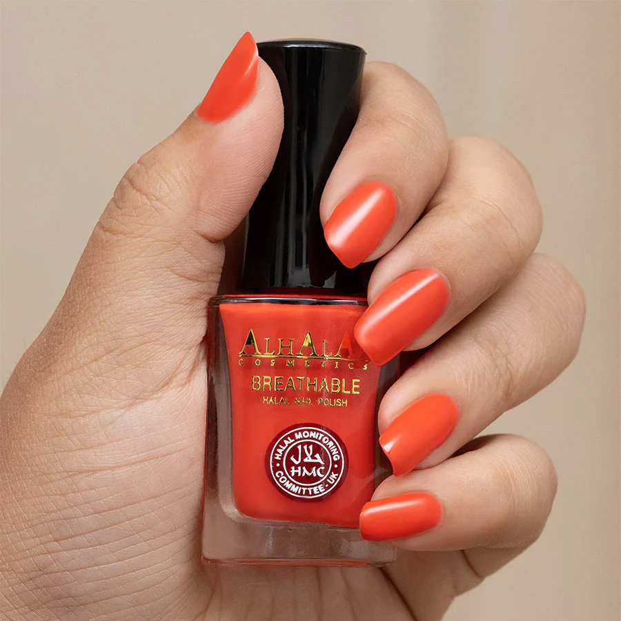 Alhalal AL-179 AFREEN Halal Atmungsaktiver Nagellack Neon | alkoholfrei & vegan