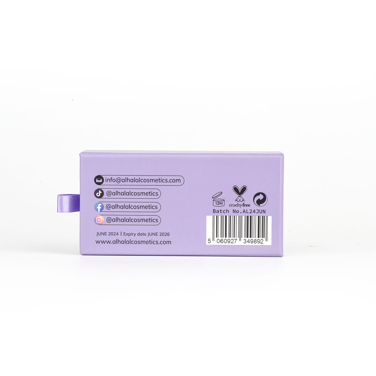Alhalal AL-316 MINHA (3D630) Halal Faux Mink Wimpern, tierversuchsfrei