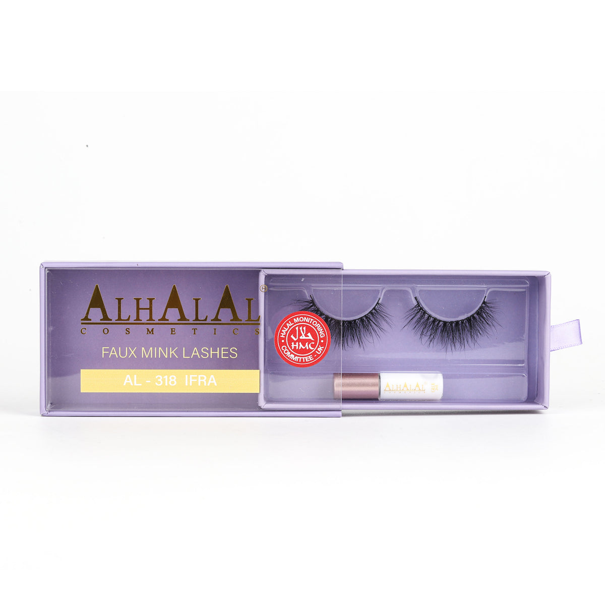 Alhalal AL-318 IFRA (3D606) Halal Faux Mink Wimpern, tierversuchsfrei