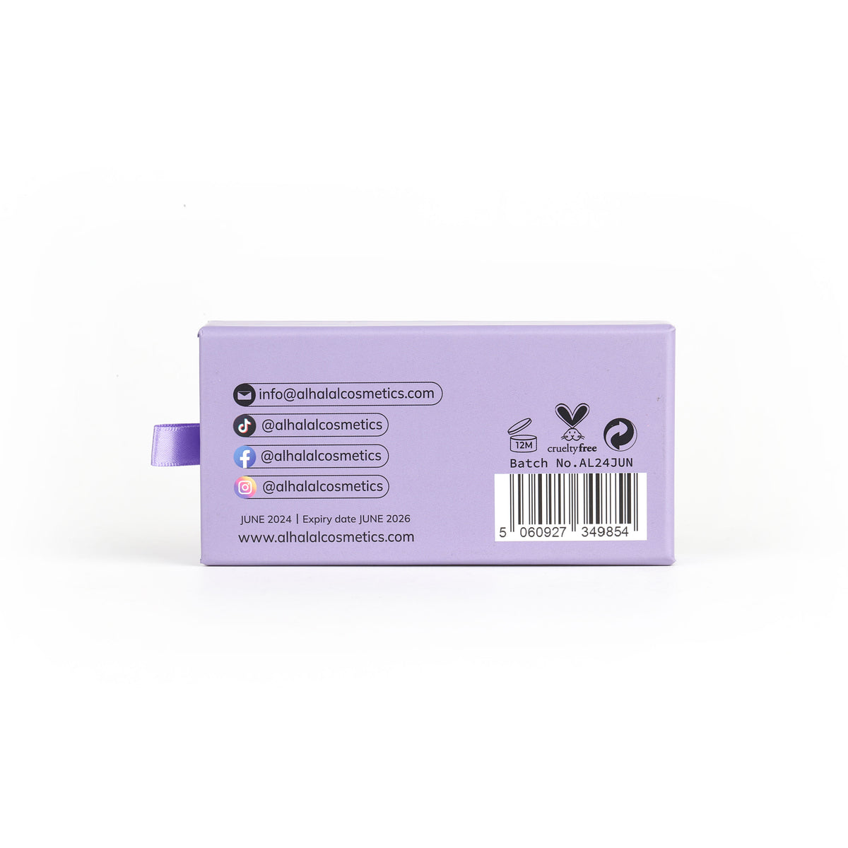 Alhalal AL-322 HAYA (D007) Halal Faux Mink Wimpern, tierversuchsfrei