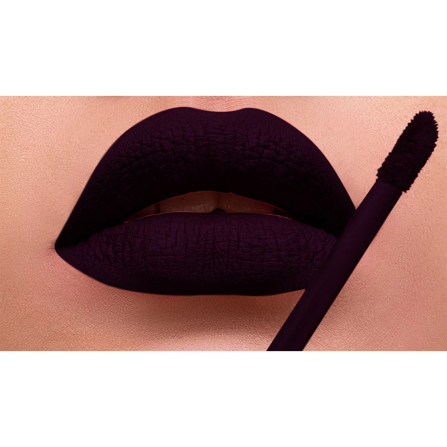 Alhalal AL-60 SANIYA Lippenstift Velvet Plum | flüssig, matt, vegan, alkoholfrei & HMC-zertifiziert