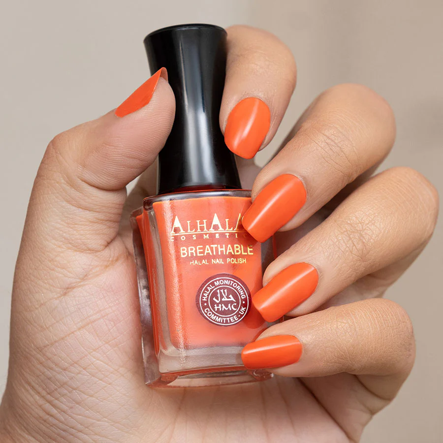 Alhalal Halal Atmungsaktiver Nagellack alkoholfrei und vegan