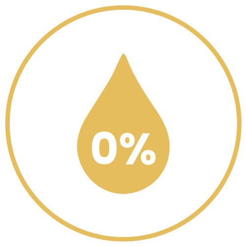 Symbol: 0 Prozent Alkohol, alkoholfreie Formel