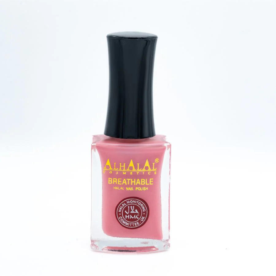 Alhalal AL-144 UMME HANI Halal Atmungsaktiver Nagellack Nude-Rosa | alkoholfrei & vegan