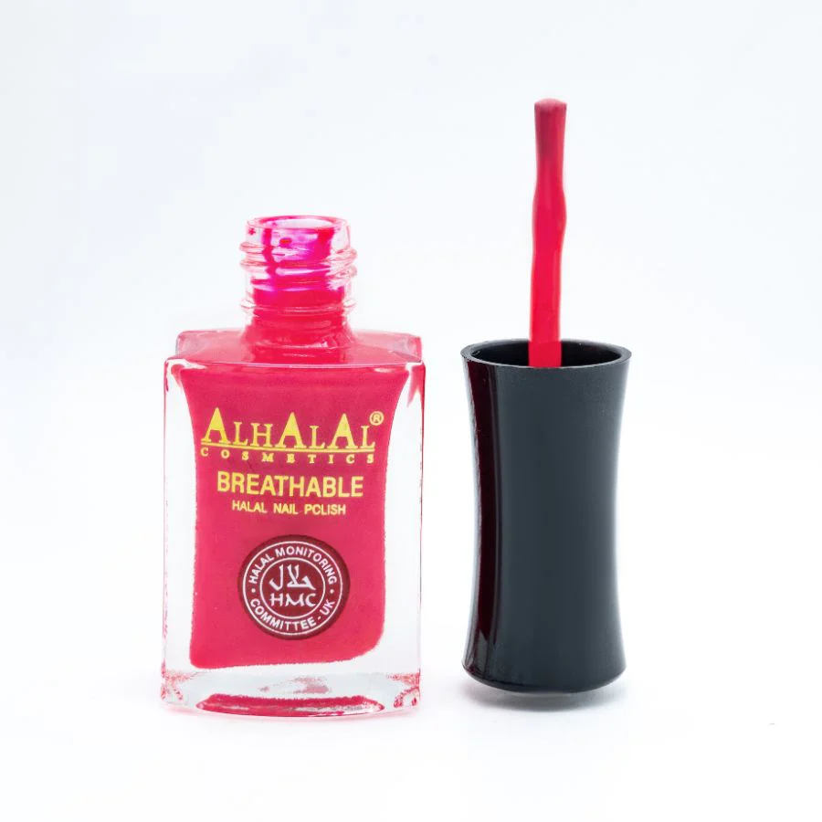 Alhalal AL-149 SOBIA Halal Atmungsaktiver Nagellack Pink alkoholfrei und vegan
