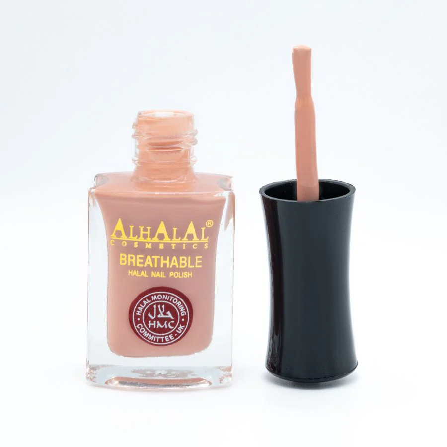 Alhalal AL-162 REEMA Halal Atmungsaktiver Nagellack Beige | alkoholfrei & vegan