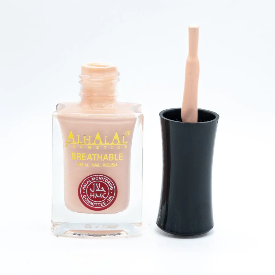 Alhalal AL-167 FARAH Halal Atmungsaktiver Nagellack Nude | alkoholfrei & vegan