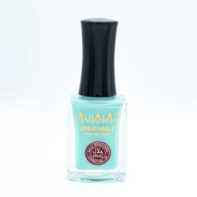 Alhalal AL-172 MAHIRA Halal Atmungsaktiver Nagellack Blau | alkoholfrei & vegan