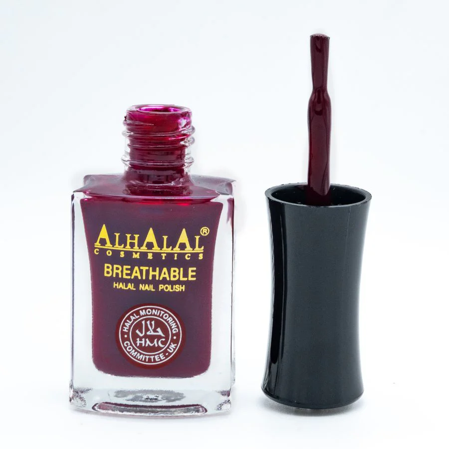 Alhalal AL-174 SABA Halal Atmungsaktiver Nagellack Koralle | alkoholfrei & vegan