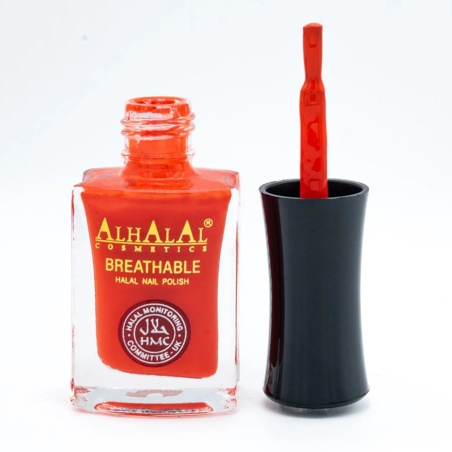 Alhalal AL-179 AFREEN Halal Atmungsaktiver Nagellack Neon | alkoholfrei & vegan