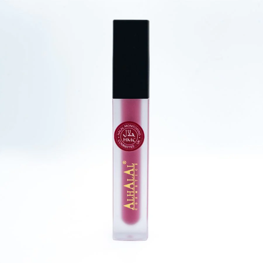 Alhalal AL-54 ZUBIA Halal Lippenstift Rosa | flüssig, matt, vegan, alkoholfrei & HMC-zertifiziert