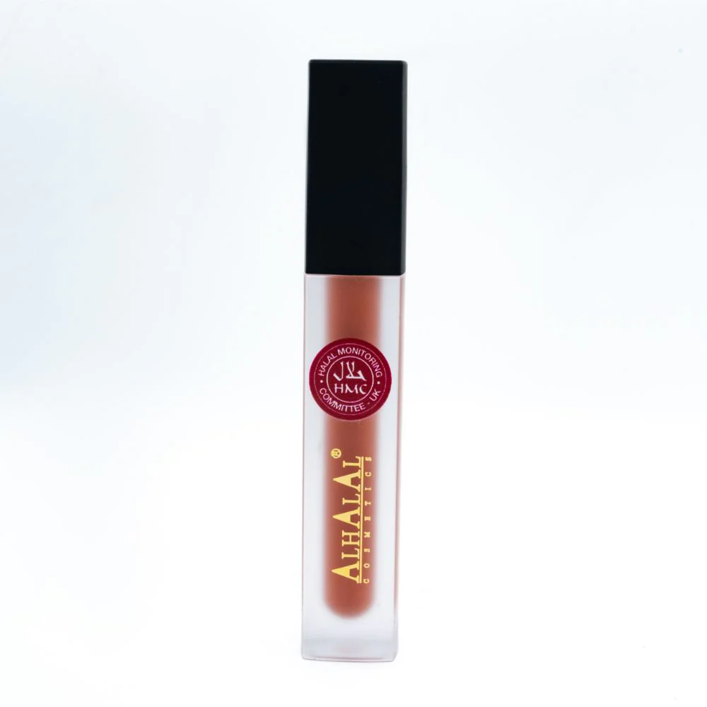 Alhalal AL-61 ZARA Lippenstift Rot | flüssig, matt, vegan, alkoholfrei & HMC-zertifiziert