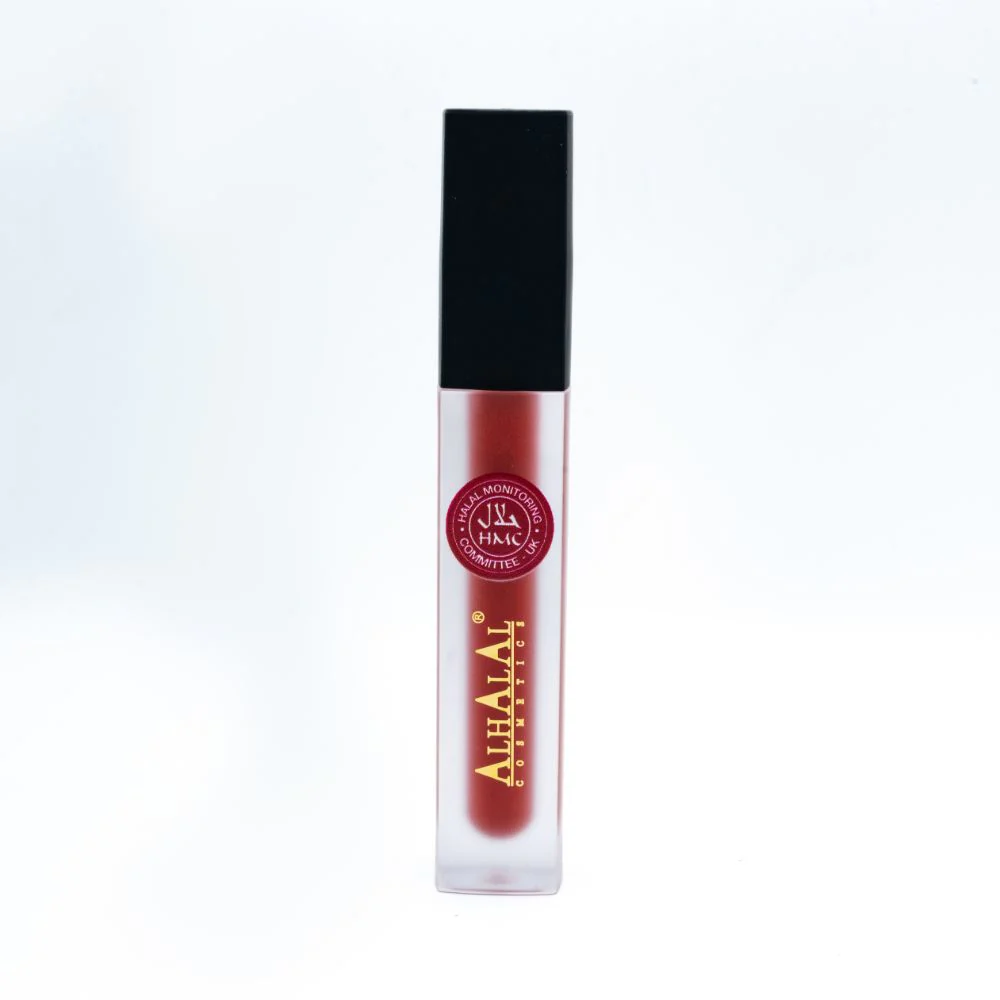 Alhalal AL-64 HANIA Lippenstift Rot | flüssig, matt, vegan, alkoholfrei & HMC-zertifiziert