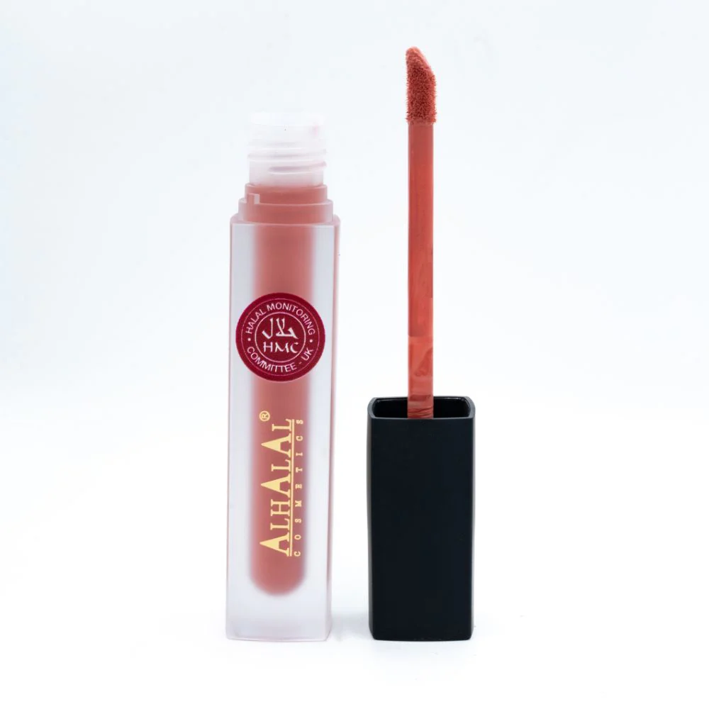 Alhalal AL-69 RAMEEN Lippenstift Peach | flüssig, matt, vegan, alkoholfrei & HMC-zertifiziert